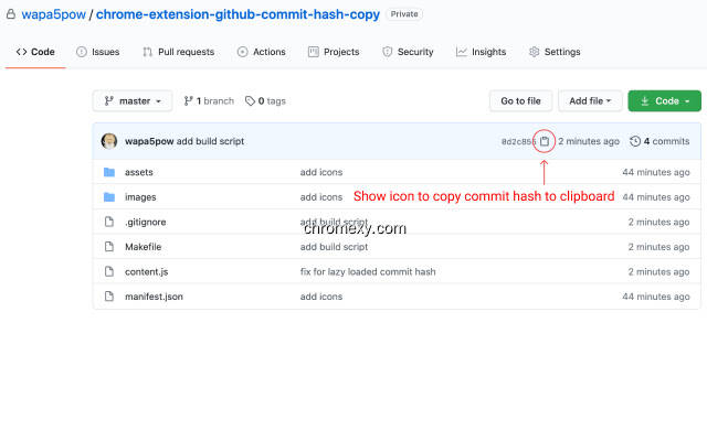 【图】GitHub commit hash copy(截图 0)