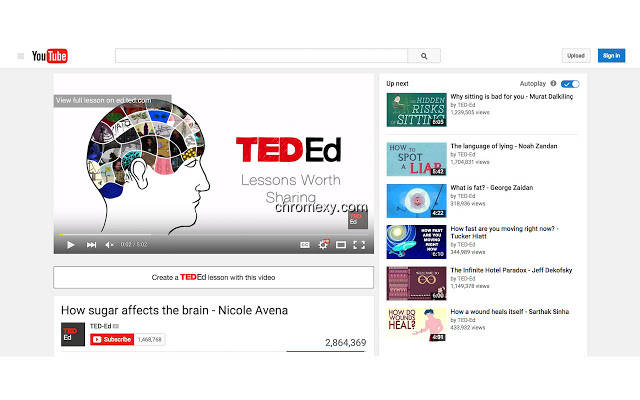 【图】TED-Ed YouTube Plugin(截图1)