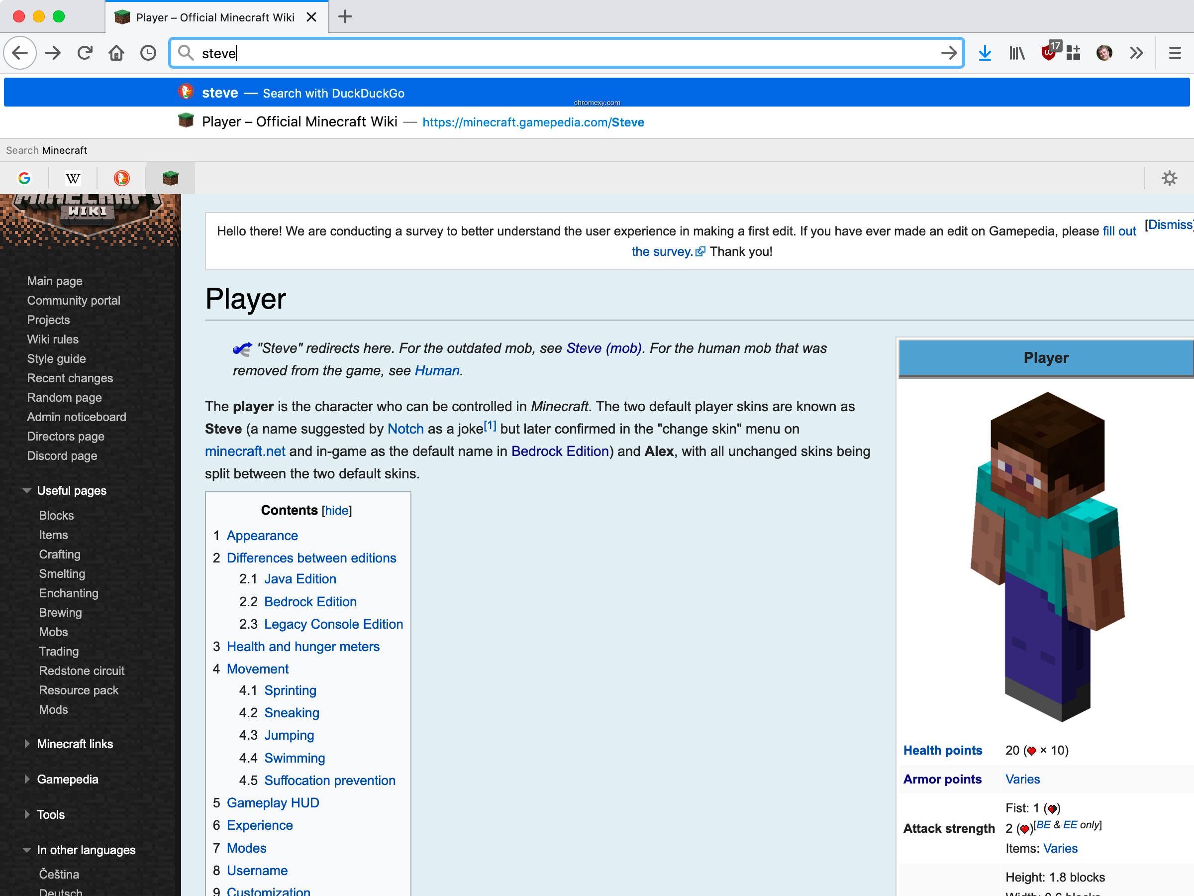 【图】Minecraft wiki search engine(截图1)