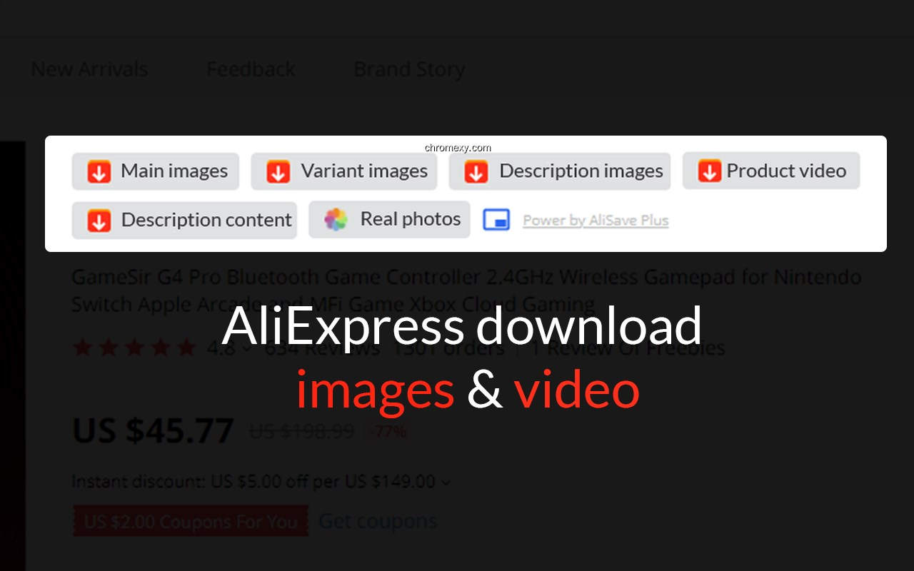 【图】AliSave Plus – Download AliExpress Images(截图 0)