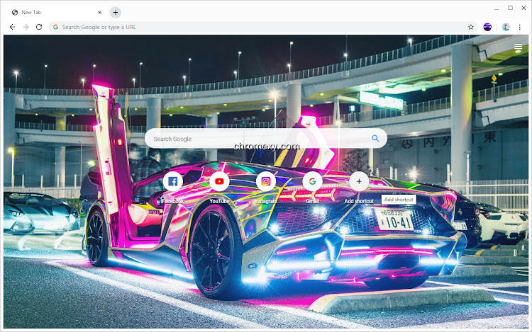 【图】Neon Cars Wallpapers New Tab(截图2)