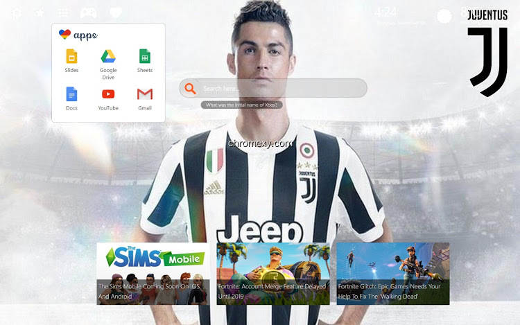 【图】Cristiano Ronaldo Juventus Wallpapers New Tab(截图2)