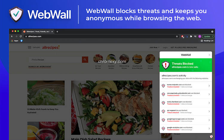 【图】WebWall – Internet Security & Privacy Safety(截图1)