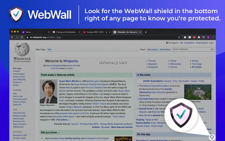 【图】WebWall – Internet Security & Privacy Safety(截图2)