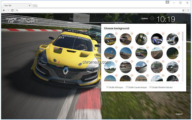【图】Gran Turismo Sport HD Auto Racing New Tab(截图1)