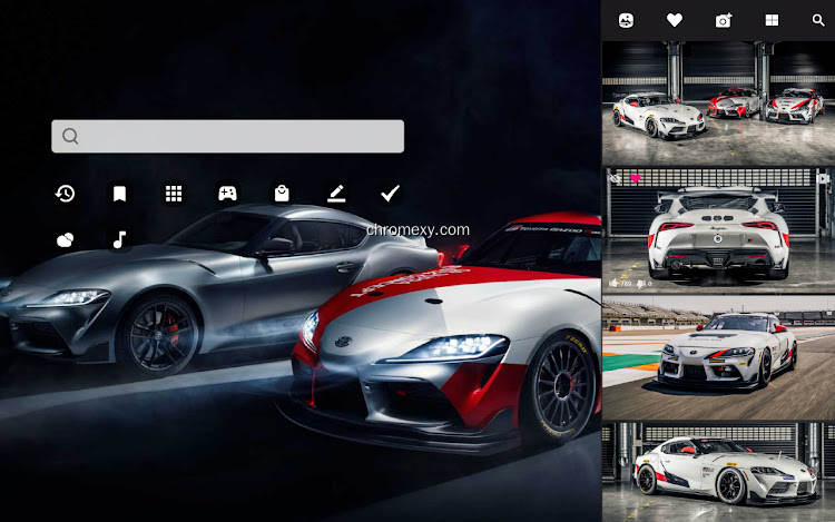 【图】Toyota GR Supra GT4 HD Wallpapers New Tab(截图 1)