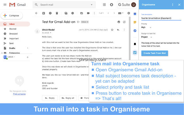 【图】Organiseme for Gmail(截图1)