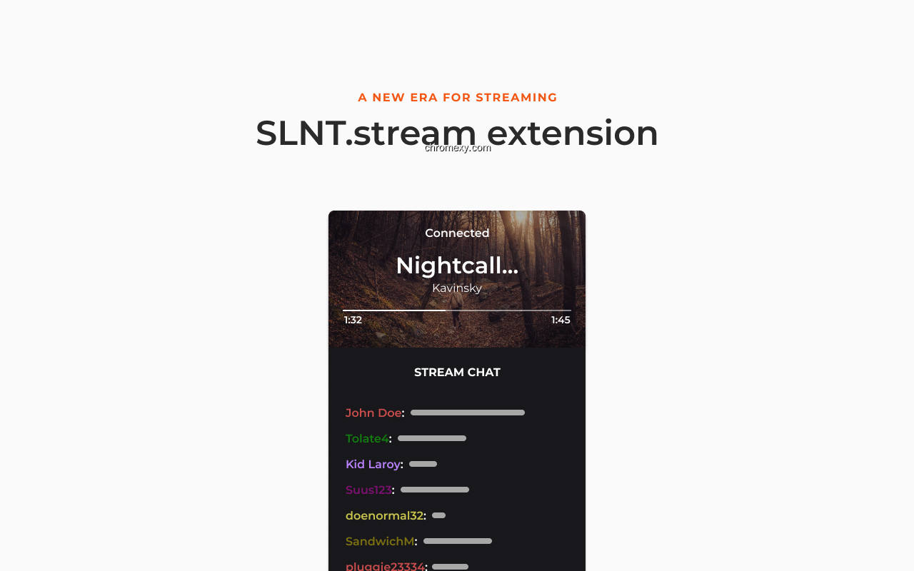 【图】SLNT.stream(截图 0)