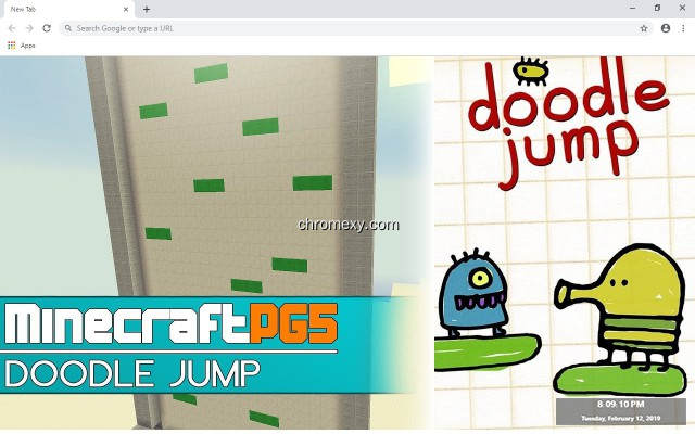 【图】Doodle Jump New Tab & Wallpapers Collection(截图1)
