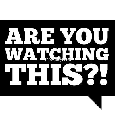 Are You Watching This?!