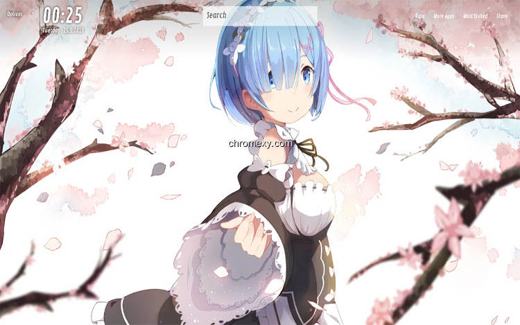 【图】Rezero Wallpapers HD for NewTab(截图1)