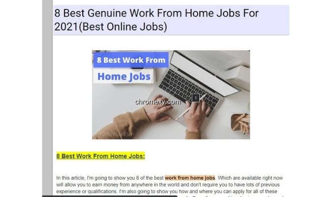 【图】Work From Home Jobs(截图1)