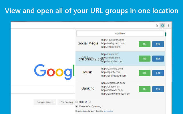 【图】URL Group Manager(截图1)