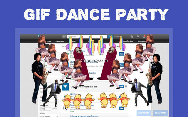 【图】GIF Dance Party Extension(截图2)