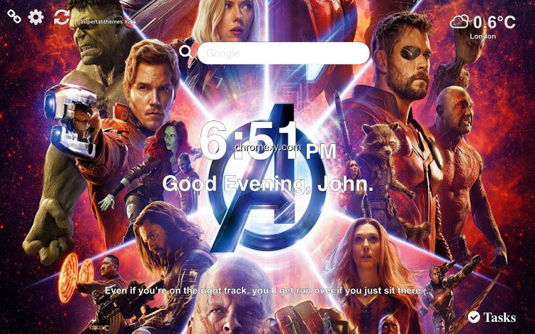 【图】Avengers Infinity War Wallpapers New Tab(截图1)