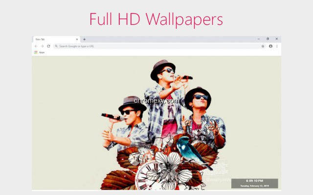 【图】Bruno Mars Wallpapers and New Tab(截图1)
