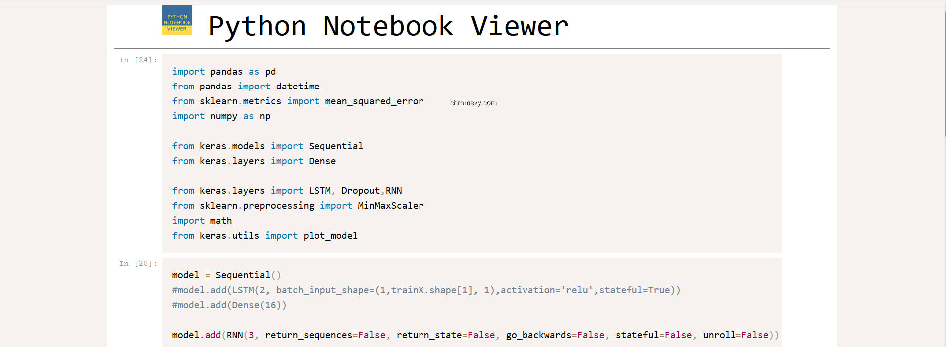 【图】Python Notebook Viewer(截图1)