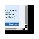 Grey Scrollbar with buttons
