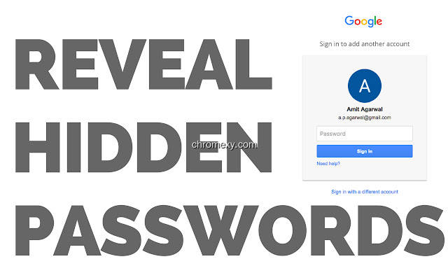 【图】Show Hidden Password(截图 1)