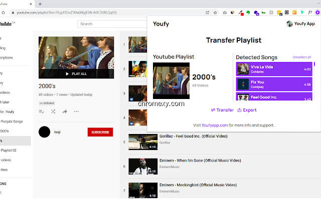 【图】Youfy – YouTube to Spotify(截图2)
