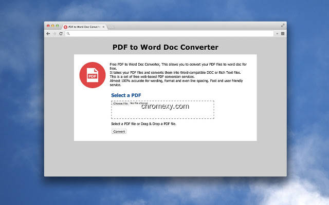 【图】PDF到Word文档转换器(截图1)