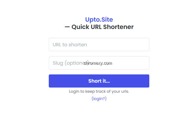 【图】Upto.Site URL Shortener(截图 0)