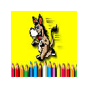 BTS Donkey Coloring Book