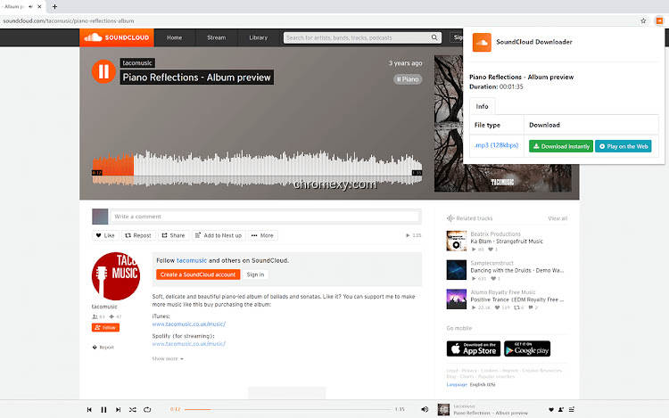 【图】SoundCloud Downloader – SoundCloud to MP3(截图1)