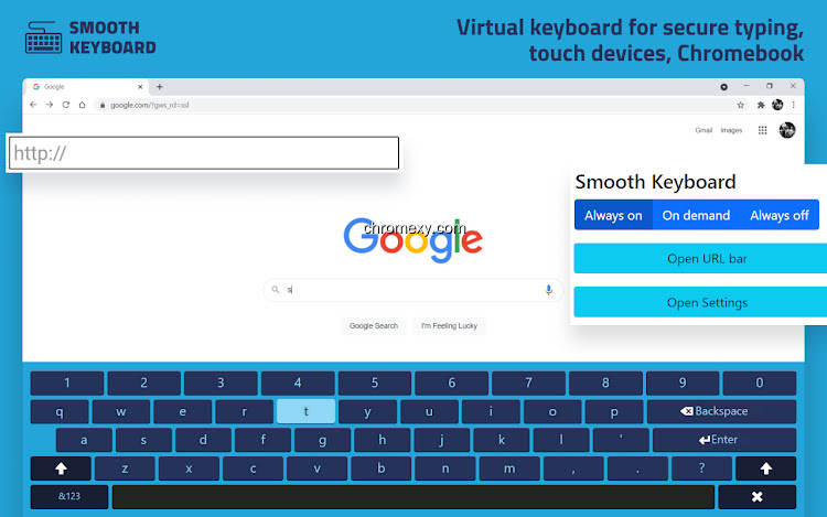 【图】Smooth Keyboard – Virtual Keyboard(截图1)