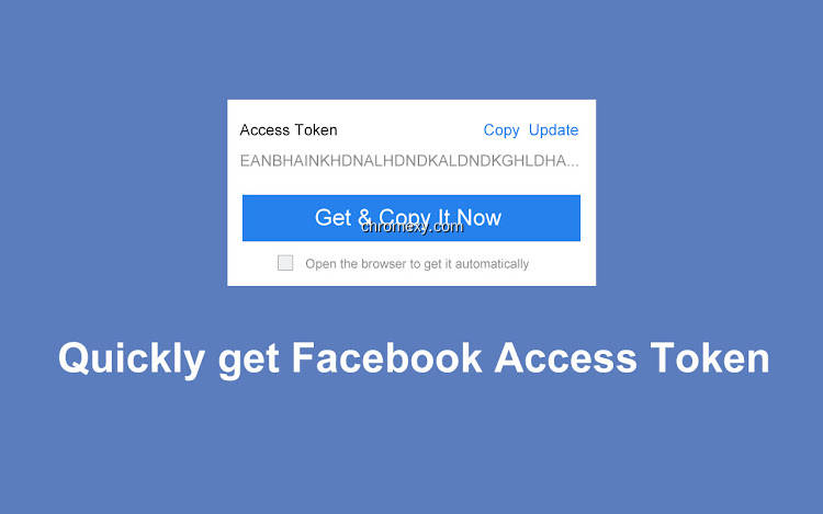 【图】Facebook Access Token(截图1)