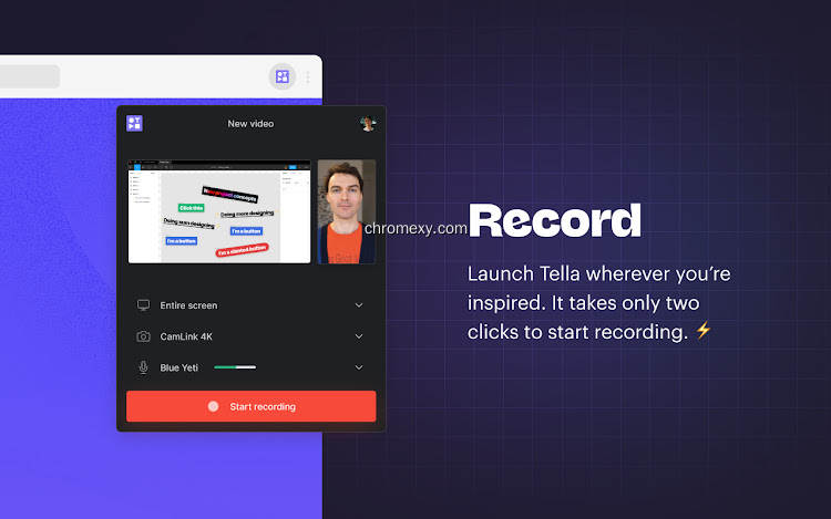 【图】Tella – Screen Video Recorder(截图1)