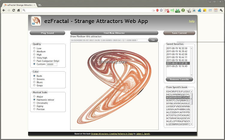 【图】ezFractal – Strange Attractors App(截图2)