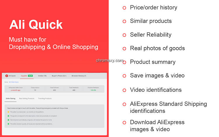 【图】Ali Quick – AliExpress Product Research Tool(截图1)