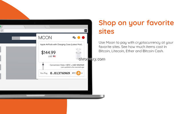 【图】Moon: Shop online with Bitcoin(截图2)