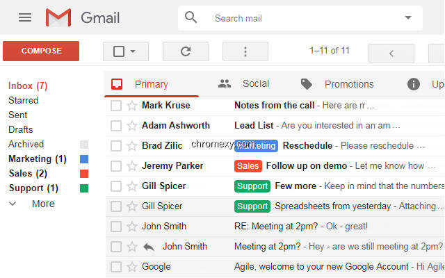 【图】Gmail Classic/Old Theme by Agile Inbox(截图1)