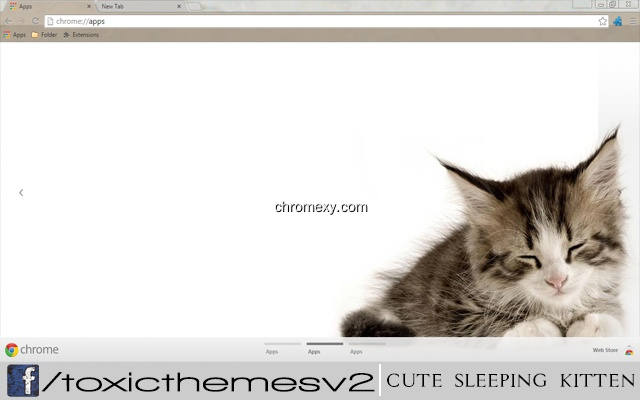 【图】cute sleeping Kitten(截图1)