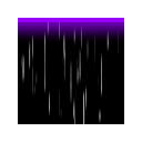 When the Night Falls 1:00 AM (violet; rain)