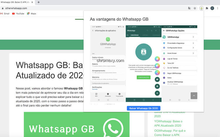 【图】Whatsapp GB Atualizado 2020(截图1)
