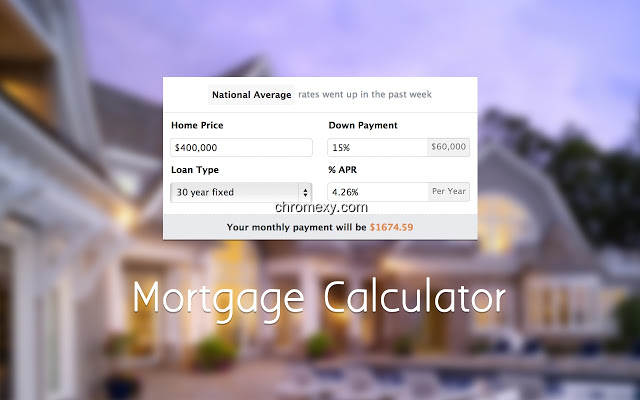 【图】Mortgage Calculator(截图1)