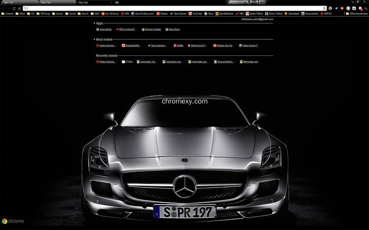 【图】Mercedes SLS AMG Theme (1280×1024)(截图1)