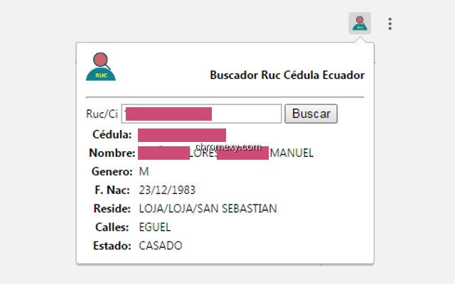 【图】Buscador Ruc Cédula Ecuador(截图1)