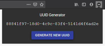 【图】UUID Generator(截图1)