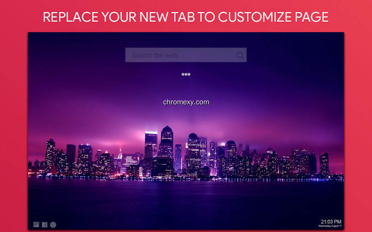 【图】Purple Aesthetic Wallpaper HD Custom New Tab(截图 0)