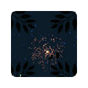 Leaf fireworks