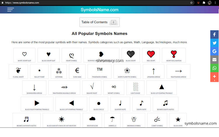 【图】Symbols Name ✦—•♕ Get Symbol Name List ᐈ#1(截图1)