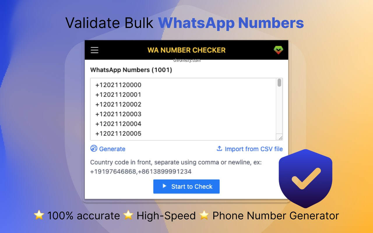 【图】WA Number Checker & Filter(截图1)
