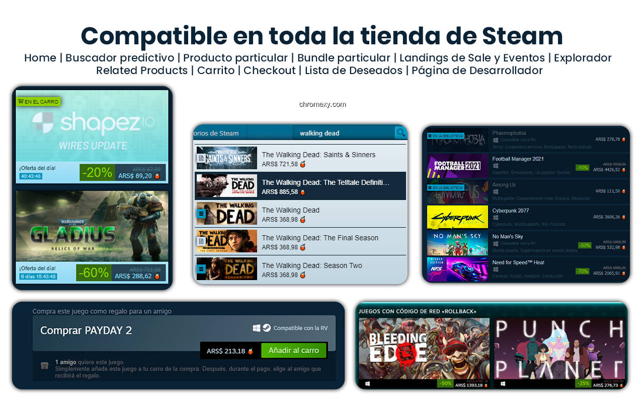 【图】Steamcito: Steam con impuestos de Argentina 2021(截图2)
