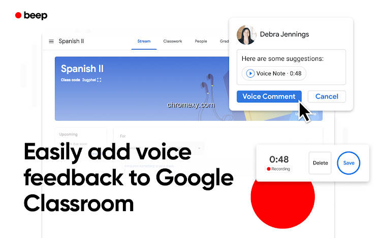 【图】Audio Recordings for Google Classroom – Beep(截图1)