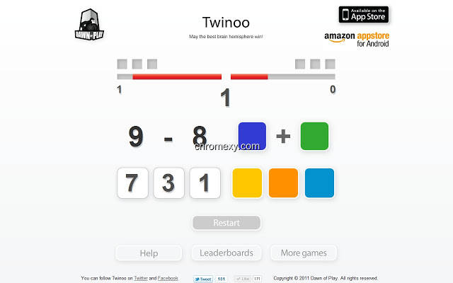 【图】Twinoo Brain Training – Test your Brain(截图2)
