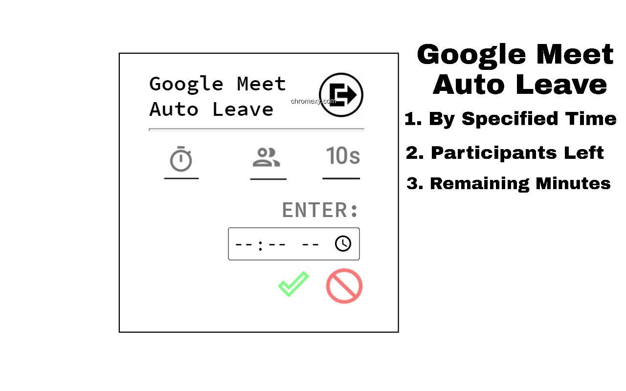 【图】Google Meet Auto Leave(截图1)